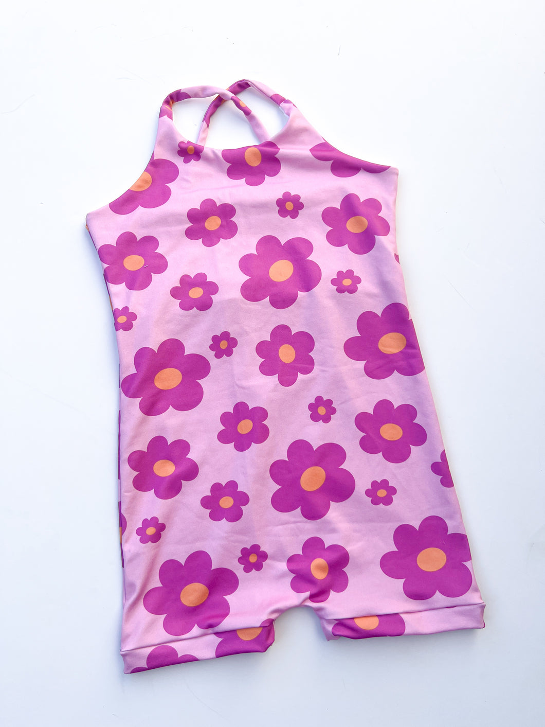 4t Purple Retro Daisy Biker Leo