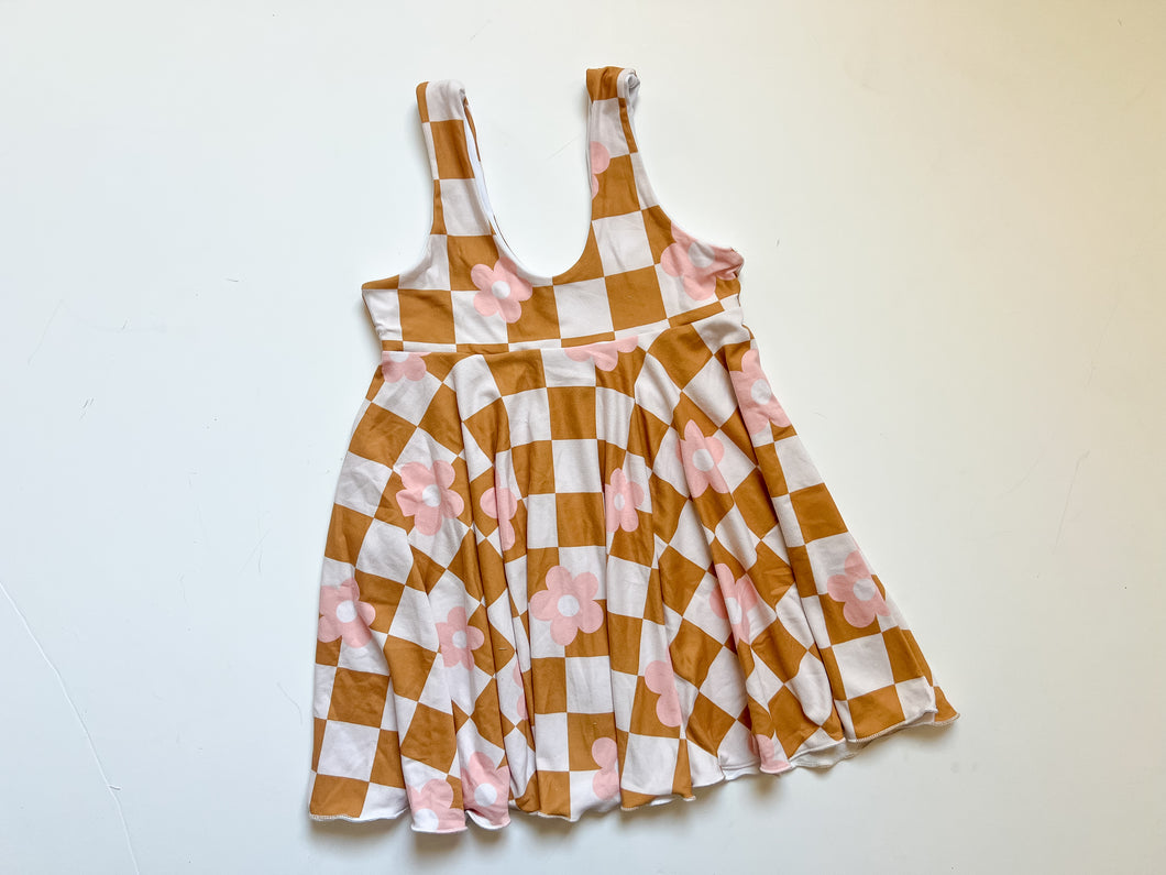 2t Rust Checkers Pinafore